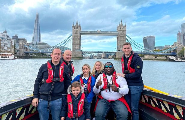Speedboat 'THE THAMES BEAST' from Tower Millennium Pier - 40 mins