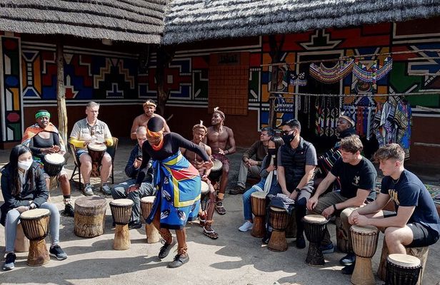 Lesedi Cultural Village & cradle of Humankind Guided Tour
