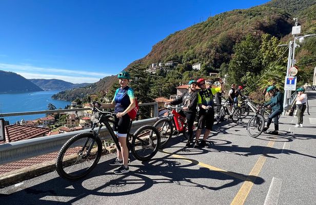E-Bike Tour Lake Como and Swiss Vineyards
