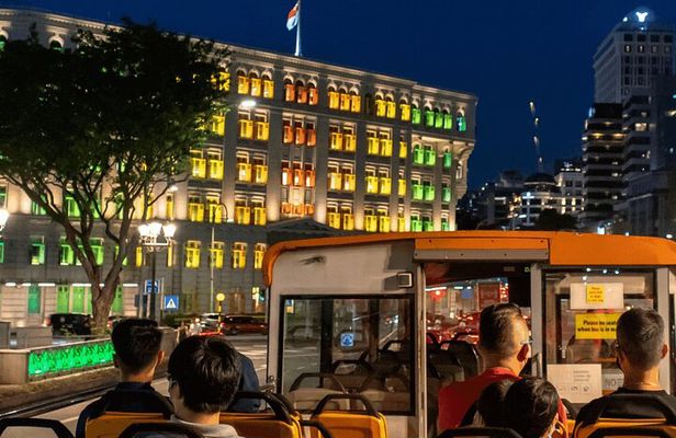 Singapore City Lights 1Hour Open Top Night Tour