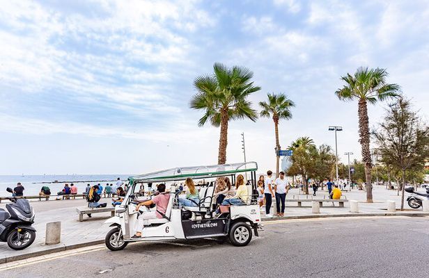 Barcelona Expert Plus Tour in Private Eco Tuk Tuk