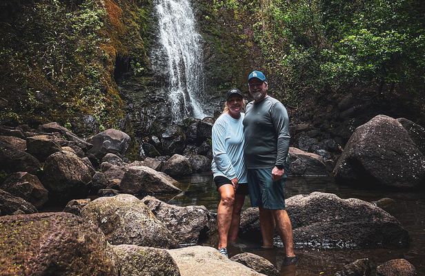 Waterfall Hike in Hawai'i Rainforest Trail