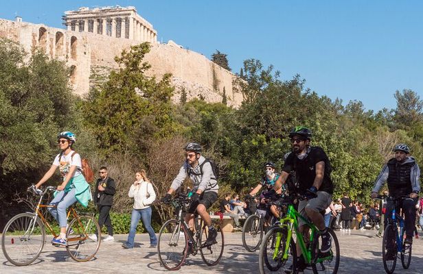Explore Athens Historical Centre by Bike