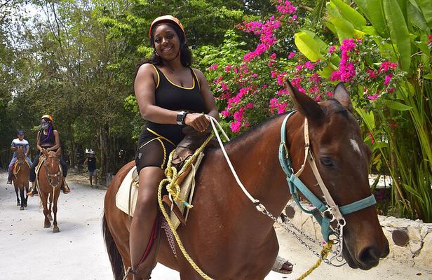 Horseback Riding with ATV, Zip line, Cenote & Tequila Tasting