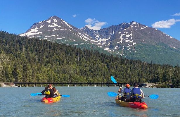 Guided Kayak Tour on Trail Lake