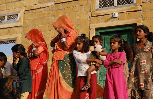 Experience Authentic Desert Villages & Sunset Camel Safari