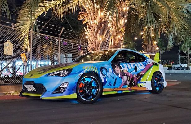 JDM Itasha trip to famous car meet up spot Daikoku Parking