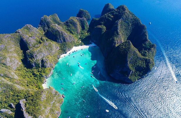 Premium Phi Phi, bamboo island tour Speed Catamaran