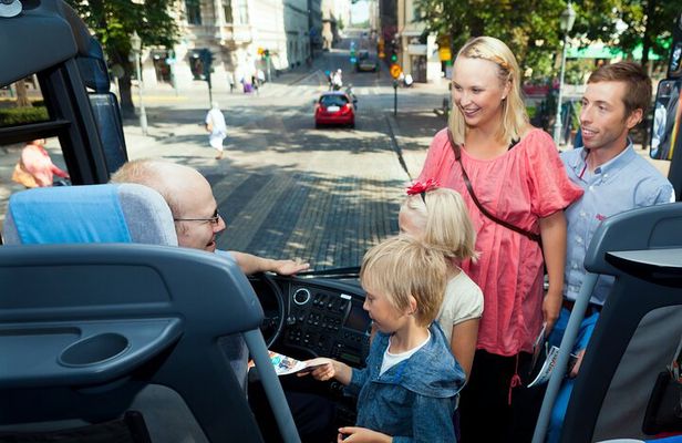 Helsinki Panorama Sightseeing Audio-Guided Bus Tour