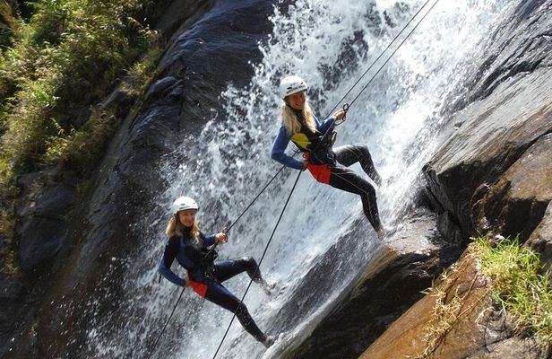 Canyoning in Baños de Agua Santa