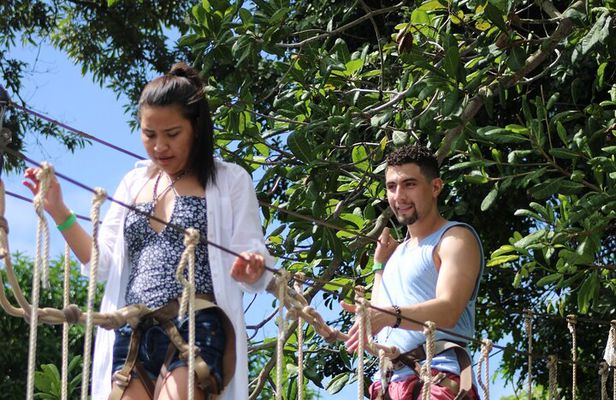 Roatan Half day Zipline beaches, suspencion, bridges & wildlife