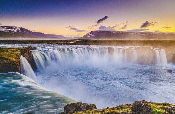 Goðafoss Waterfall & Forest Lagoon from Akureyri Port