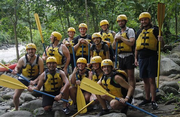 Combo Rafting & Canopy Tour with organic lunch. 