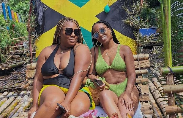 Bamboo Rafting Adventure with Limestone Massage from Montego Bay