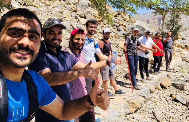 Balcony & Hidden Lake Jebel Shams Shared Trip