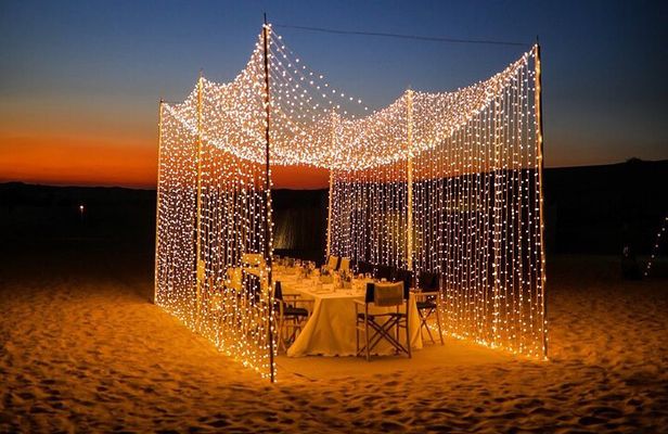 5-Hour Private Guided Desert Dinner in Dubai