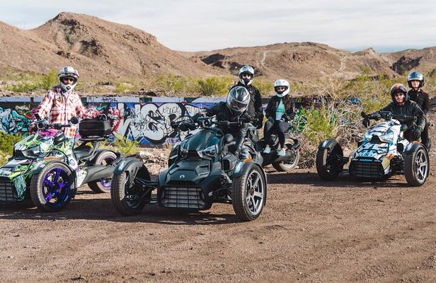 Private Guided Tour To The Outskirts Of Las Vegas On A Trike