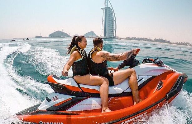 Jet Ski Adventure with Burj Khalifa View