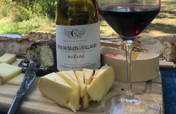 Cheese and Wine Pairing 1-Hour Session in Dijon