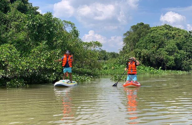 Explore Cu Chi Tunnels on Stand Up Paddle with lunch.
