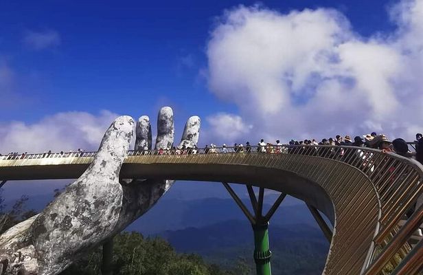 Golden Bridge - Marble Mountain- Monkey Mountain-PRIVATE TRANSFER