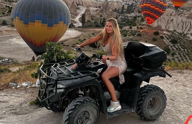 ATV tour in Cappadocia through fairy chimneys and love valley