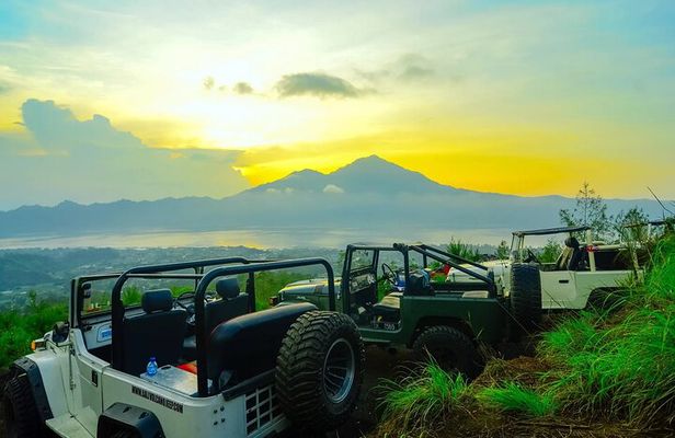 Mount Batur Sunrise Jeep 4WD Tours with optional