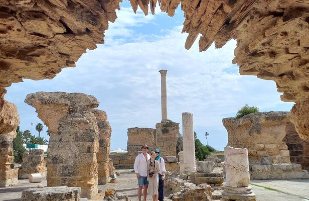 Daytrip to CARTHAGE SIDI BOUSAID TUNIS and BARDO from HAMMAMET