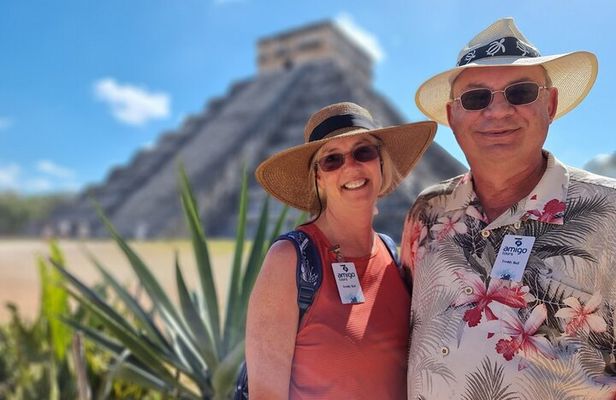 Private Chichen Itza & Yaxunah Ruins with Cenote