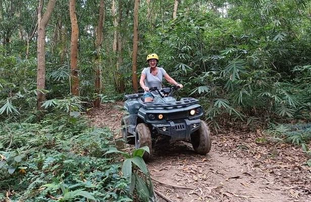 Private Tour To Kong Forest Included ATV and Flying Zipline Activity