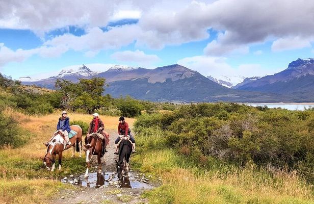 Patagonian Ranch: Nibepo Aike Adventure with Horseback Riding