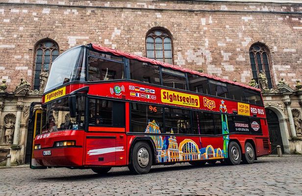 24h Riga Sightseeing Red Bus Grand Tour