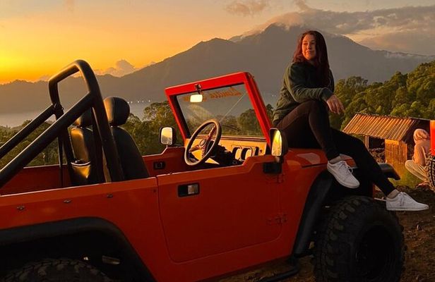 Mount Batur Jeep Tour and Hot Spring