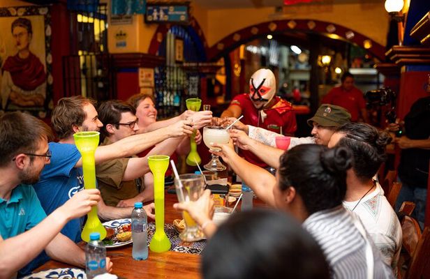 Lucha Libre, Tacos, Margaritas,Tequila and Night Market Tour