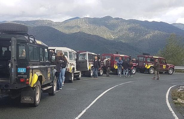 Jeep Safari to Troodos mountains : Nature, Villages and Blue Wine