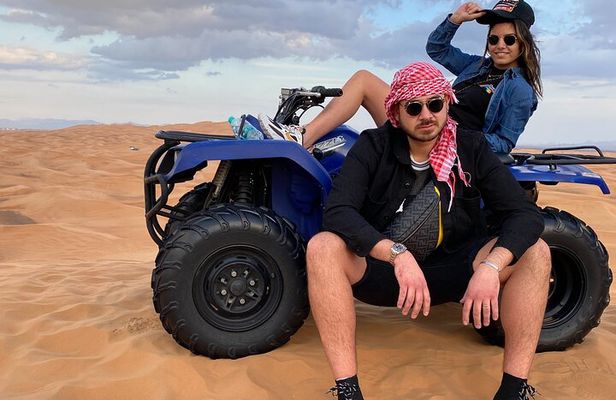 Morning Desert Safari, Quad Bike, Sandboard and Camel Ride 