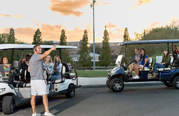 Guided Tampa Sightseeing Tour in a Deluxe Street Legal Golf Cart