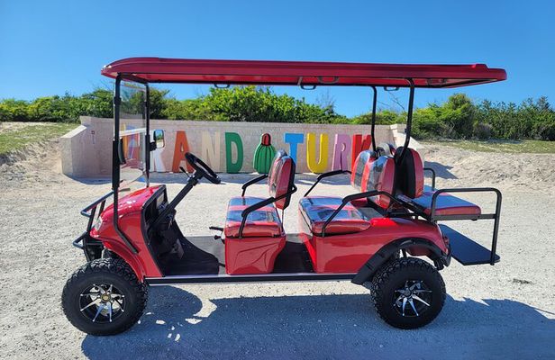 Golf Cart Island Tour in Grand Turk