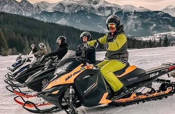 Full day Tour Zakopane Snowmobiles Thermal Baths from Krakow