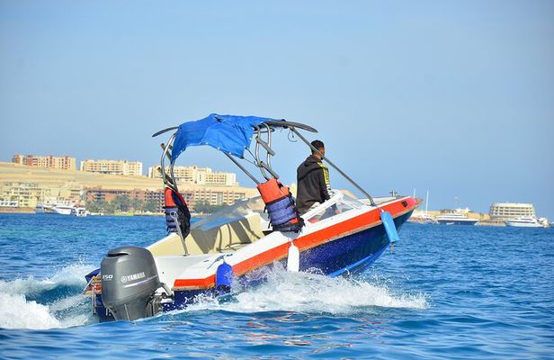 Private Speed Boat to Orange Island & Snacks - Hurghada