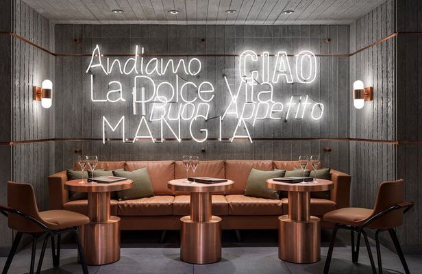 Las Vegas Night Flight with Dinner at Matteo Ristorante