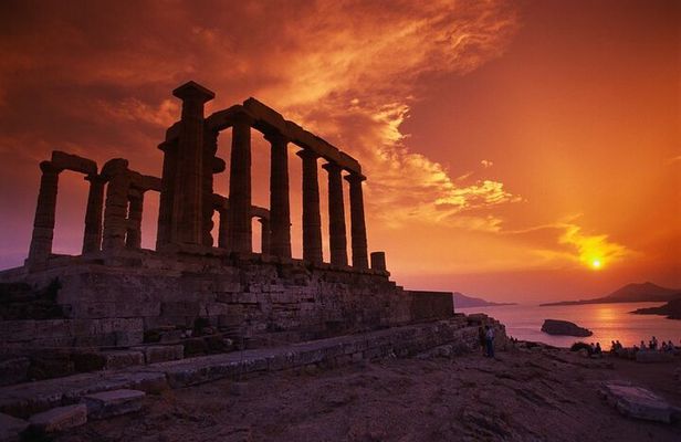Athenian Riviera Swim & Marvel Temple of Poseidon stunning views