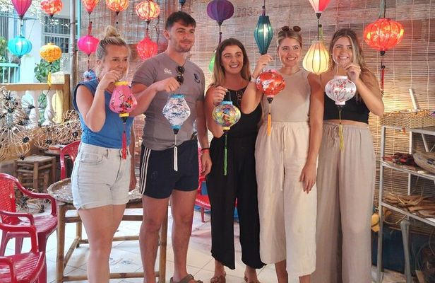 Hoi An Full Lantern Making Class , Basket Boat , Crab Fishing And Food