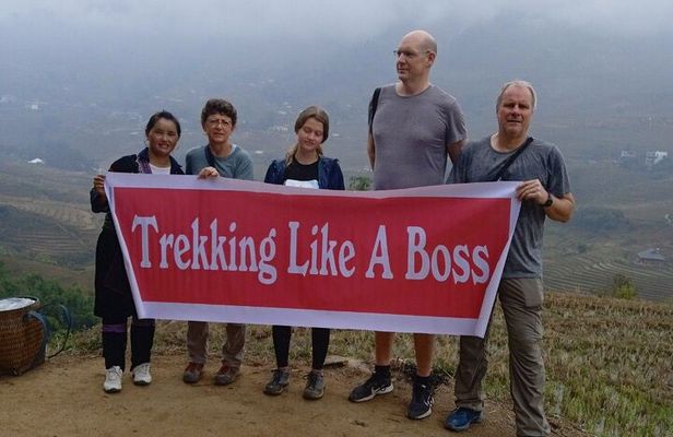 Trekking Like A Boss around Sapa with options