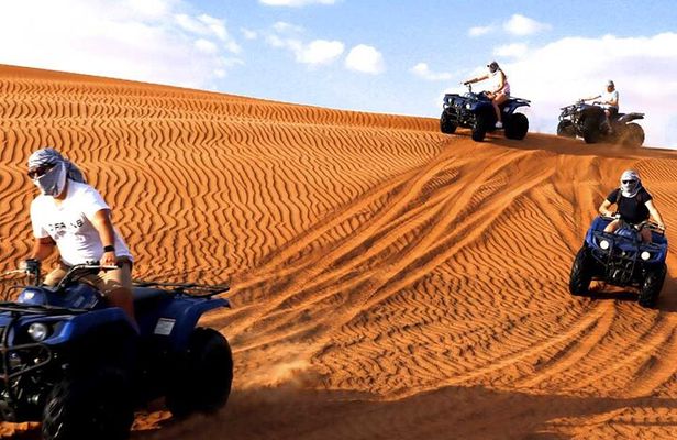 Dubai: Quad & ATV Bike, Red Dune Desert and Safari Adventure