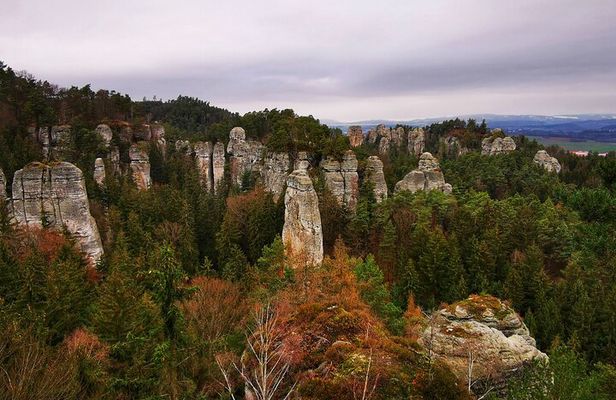 Full-Day Hiking in Bohemian Paradise: Hrubá Skála near Prague