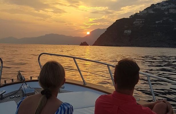 Sunset Group Boat Tour from Positano or Praiano
