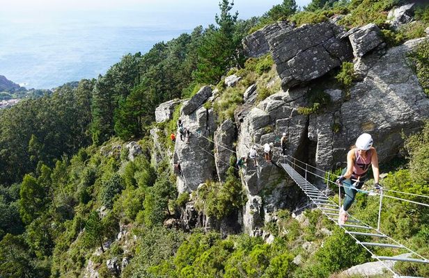 Private Climbing Experience Via ferrata Senda do Santo