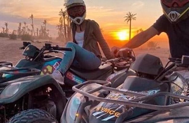 Half-Day Quad Biking and camel riding in Marrakech Palmeraie