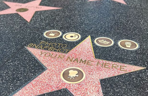 Get Your Own Star with The Walk of Fame Experience in Los Angeles